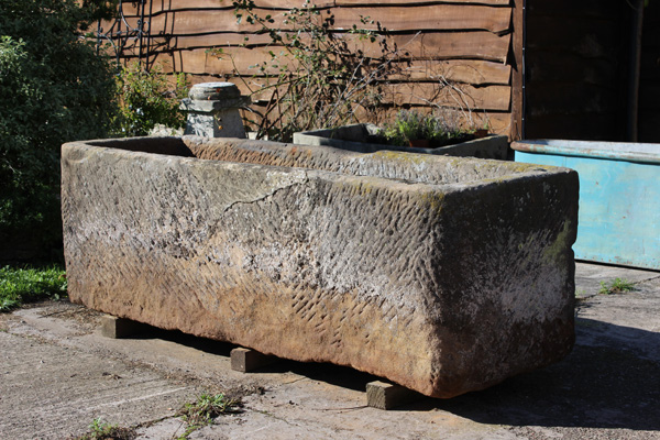 
Narrow and Long Yorkshire Stone Trough