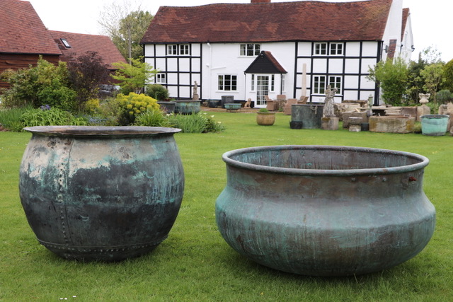 Antique Copper Pots