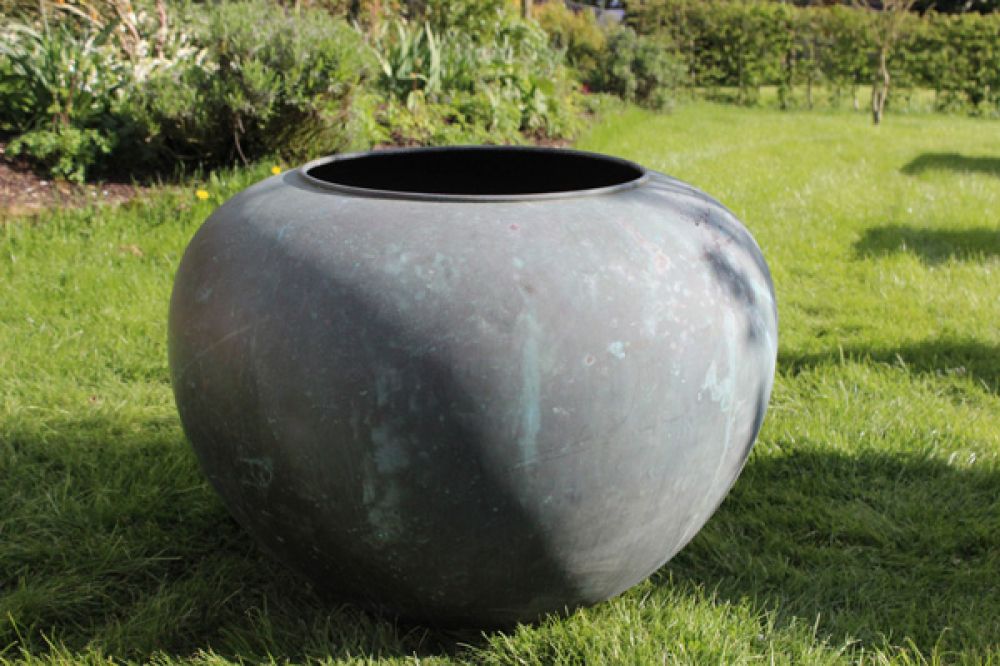 Toffee Copper Pot (Stk No. 3614)