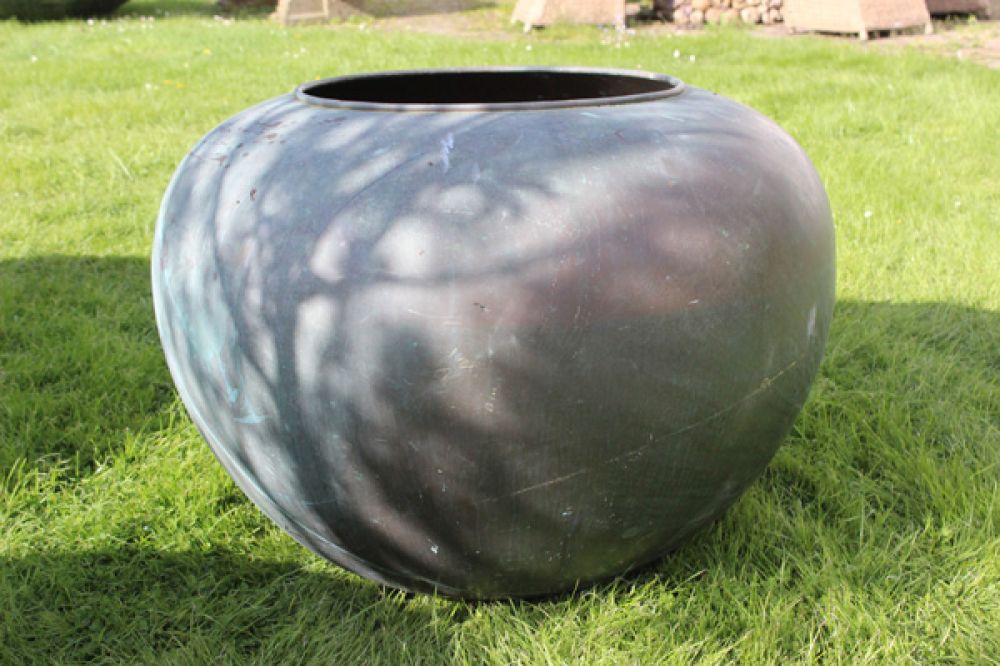 Toffee Copper Pot (Stk No. 3614)