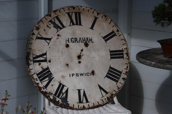 Early 20th Century H Graham Town Clockface (Stk No.3907)