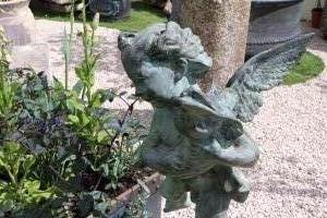 19th C Bronze of Verrucchio's Boy with Fish (Stk No.3795)