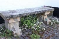 Yorkshire Stone Seat with Corbel Bases (Stk No.3765)
