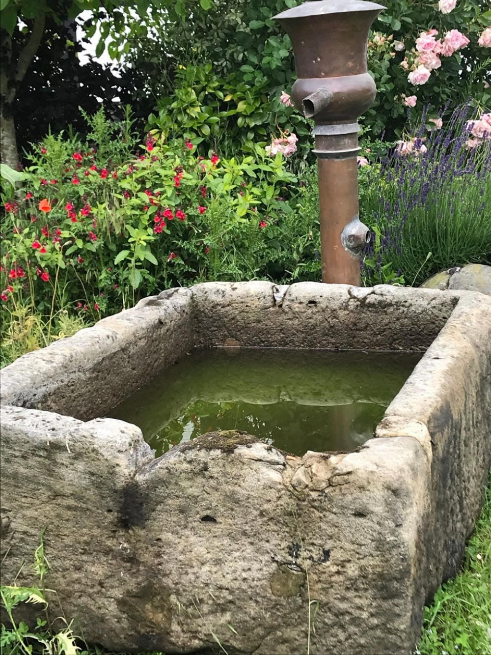 Large French Copper Pump (Stk No. 3758)