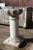 Limestone Sundial with 10in Plate (Stk no.3716)