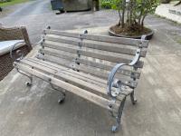Miniature Garden Bench - poss Salesman's Sample (Stk No.3772)