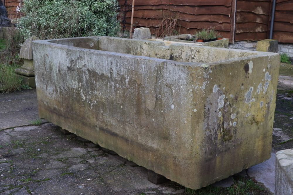 Extra Large Lancashire Sandstone Trough (Stk No.3804)