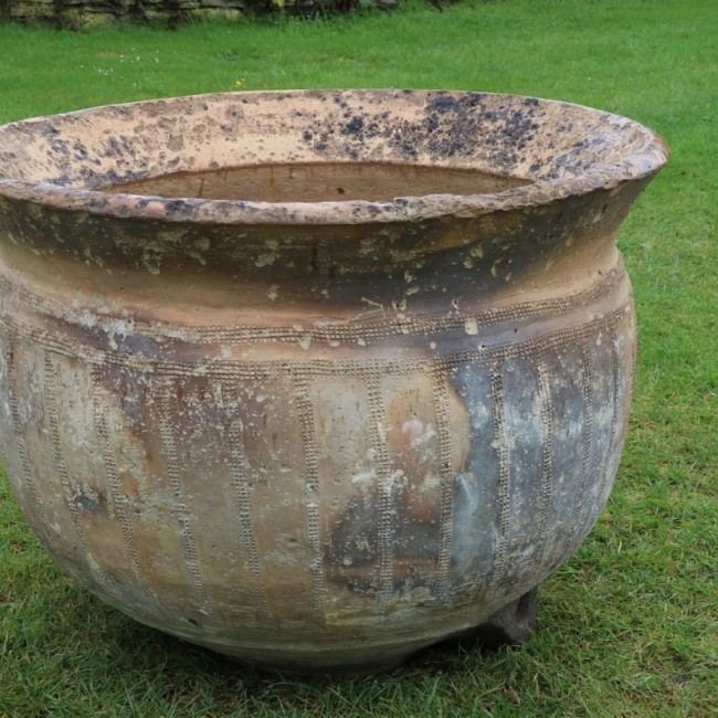 Antique stone pots, terracotta wash pots and iron urns Js Garden Antiques