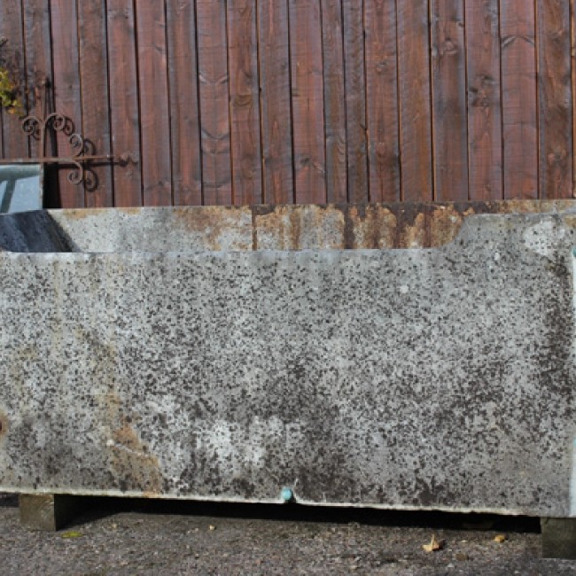 X Large Marble Trough (Stk No.3687)