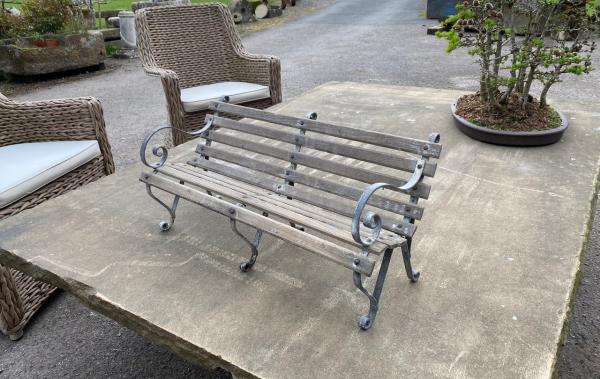 Miniature Garden Bench - poss Salesmans Sample (Stk No.3772)