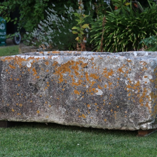 Rectangular French Limestone Tough (Stk No.3777)