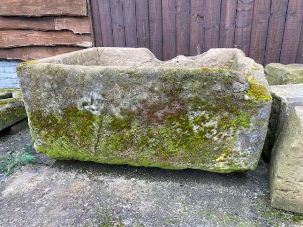 English Sandstone Cattle Trough (Stk No.3902)