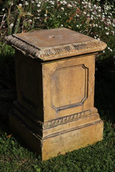 RESERVED - 19th Century Doulton Stoneware Pedestal (Stk No.3904)