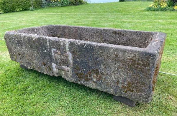 Substantial Pebbly Stone Trough (Stk No.3928)