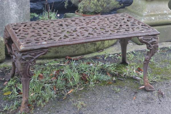 Low Cast Iron Coffee/Patio Table (Stk No.3931)