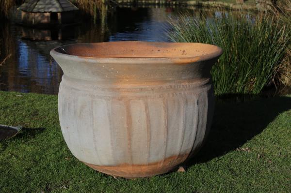 Large 19th Century Stoneware Washpot (Stk No.3935)