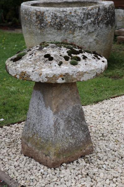 S O L D   Large Topped Limestone Staddle (Stk No.3959)