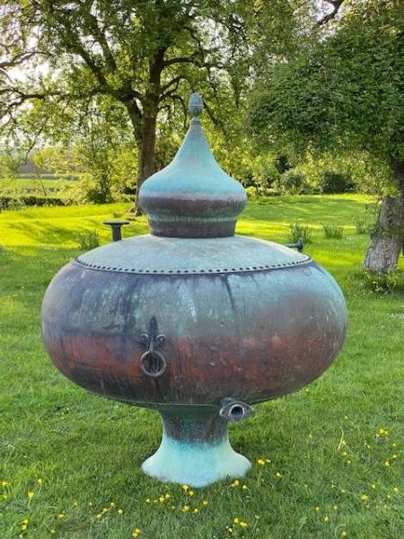 Amazing Copper Cognac Still (Stk No.4022)