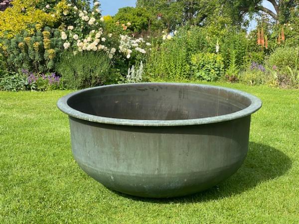 X Large Copper Cheese Vat (Stk.No 4028)