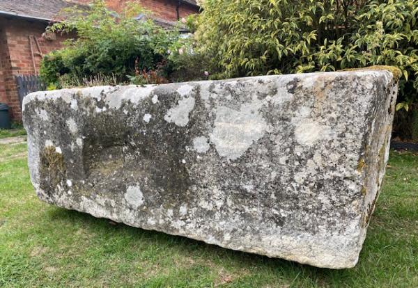 2022 French Trough Collection 1 - Huge Limestone Village Water Trough (Stk no.4051)