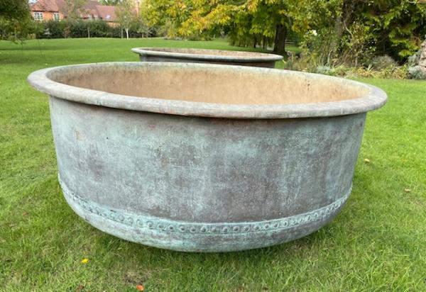 X Large Copper Cheese Vat Riveted (Stk No. 4061)