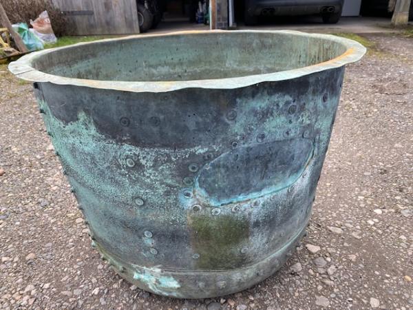 Large English Copper Copper Great Colour (Stk No.4093)