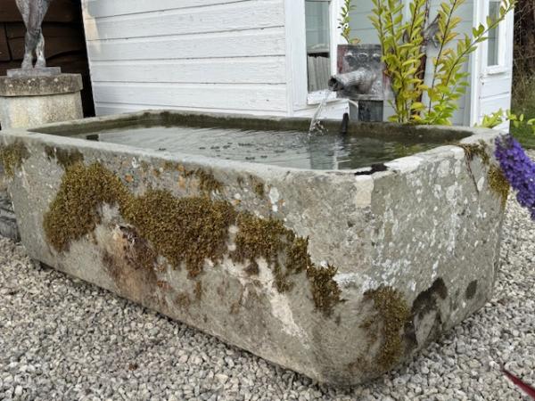 Extra Large, Gloucestershire Stone, Rectangular Trough (Stk No.4147) 